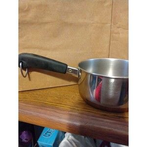 REVERE WARE 1 QT. Sauce Pan Copper Bottom Vintage Pre-1968 USA~ Clinton, Ill